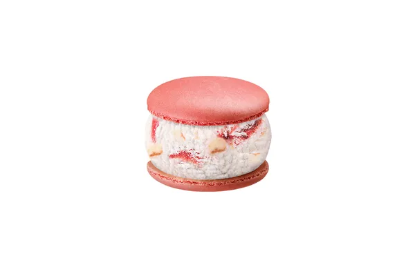 Ice Cream Macaron - Strawberry Cheesecake