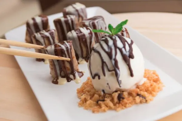 Brownie Sushi