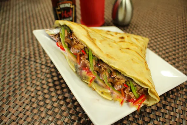 Chicken Shawarma Crepe