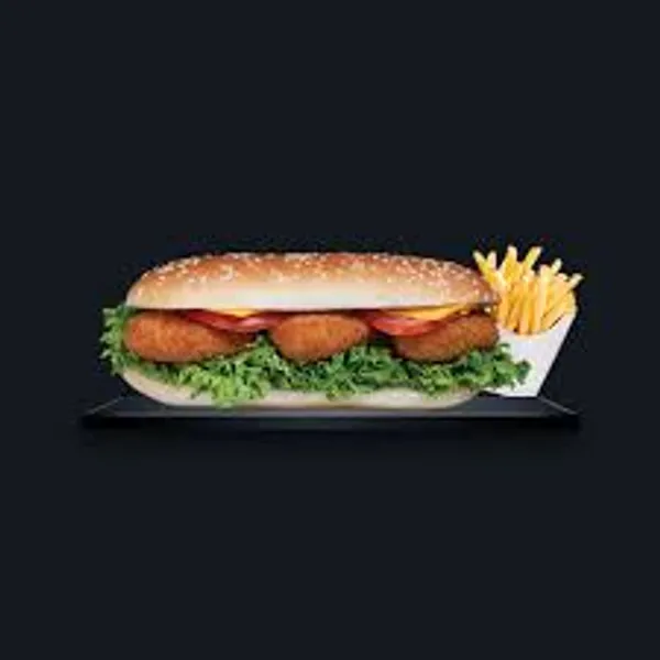 Jumbo Prawn Sandwich Combo