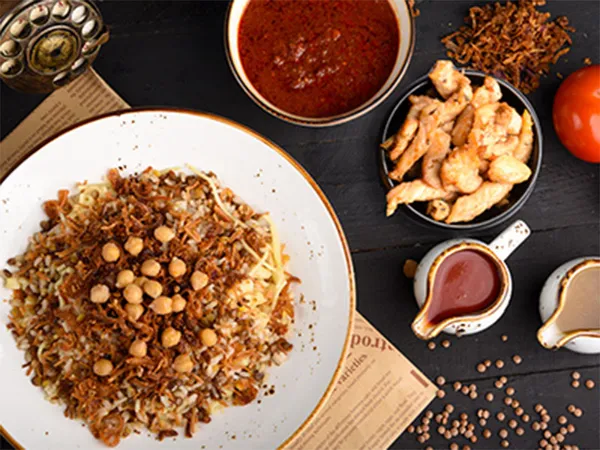 Koushari Chicken
