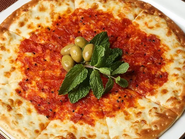 Manakeesh Muhammara With Cheese
