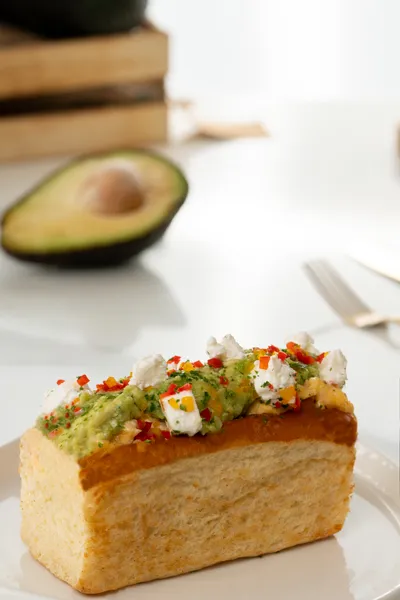 Samurai Avocado Scarmbled  Egg 