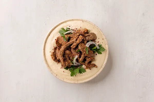 Hummus Beef Shawarma