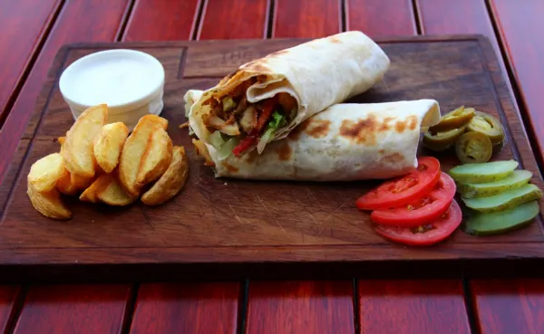 Chicken Lawash Wrap