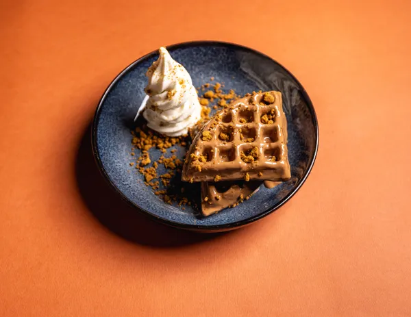 Crisp Chewy Waffles 