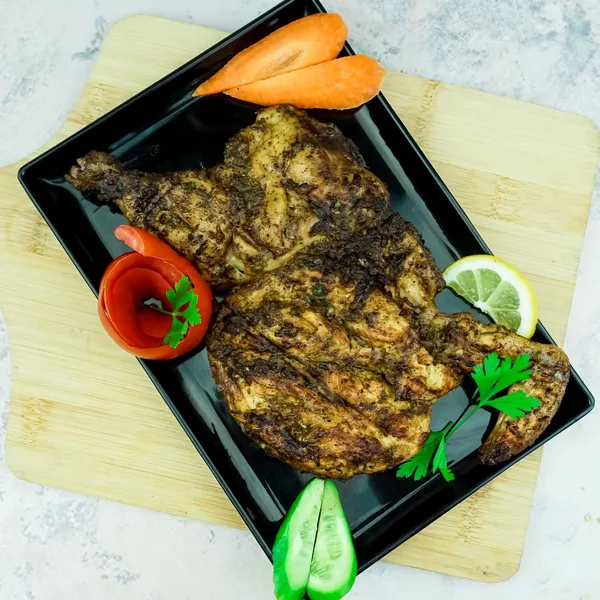Chicken Charcoal Half